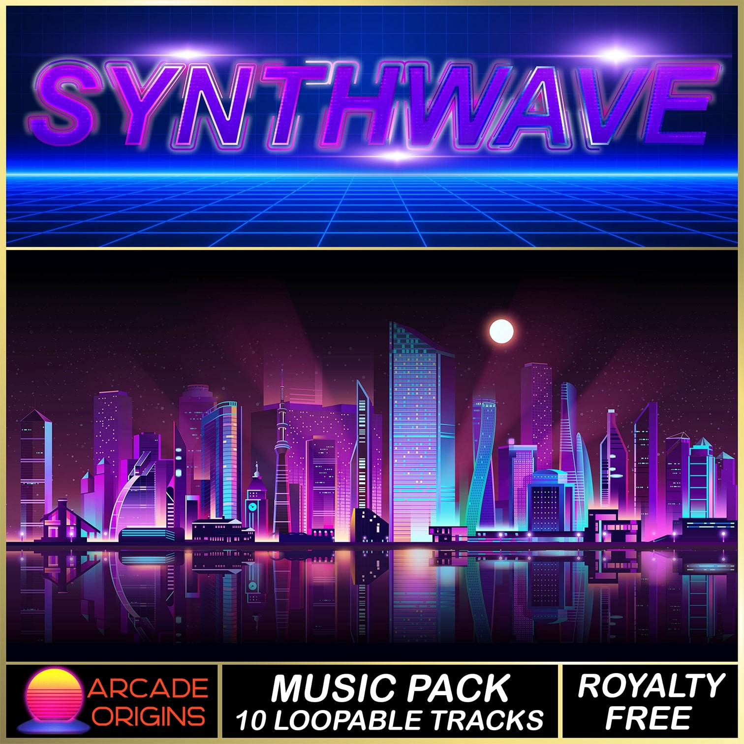 Synthwave Music Pack Royalty free music to download
