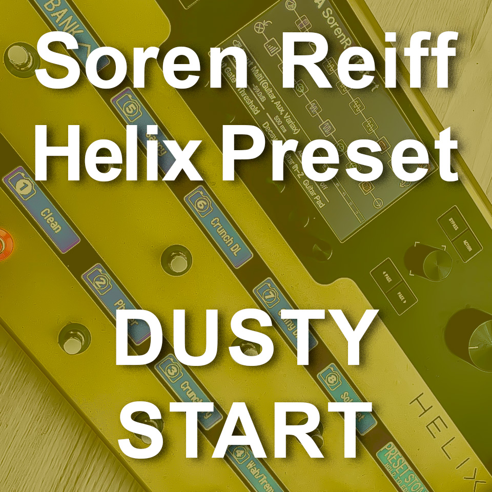 More than 45 presets made for the Boss Pocket GT.